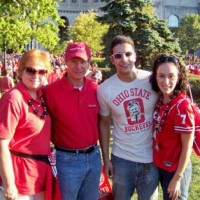 Tracy J Wholf at an Ohio State football game