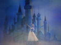Sleeping Beauty and her Prince during 'The Golden Mickeys' live show.